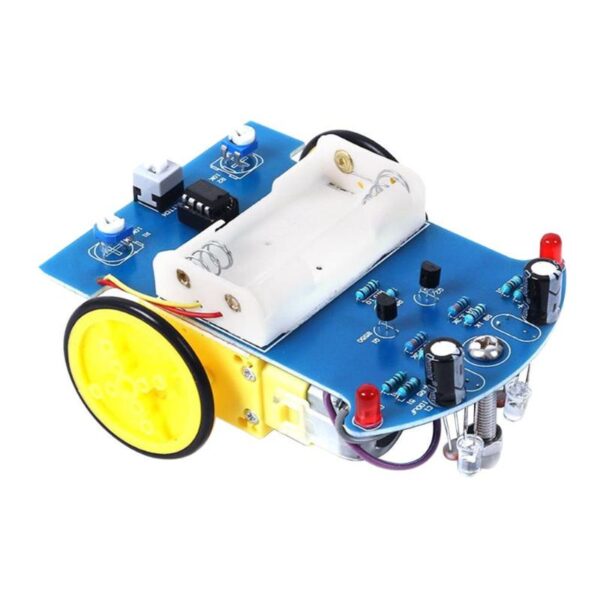 Robot smart car D2-1 DIY Kit Intelligent Tracking Line Kit TT Motor Electronic DIY Kit Smart Patrol Automobile Parts DIY Electronic