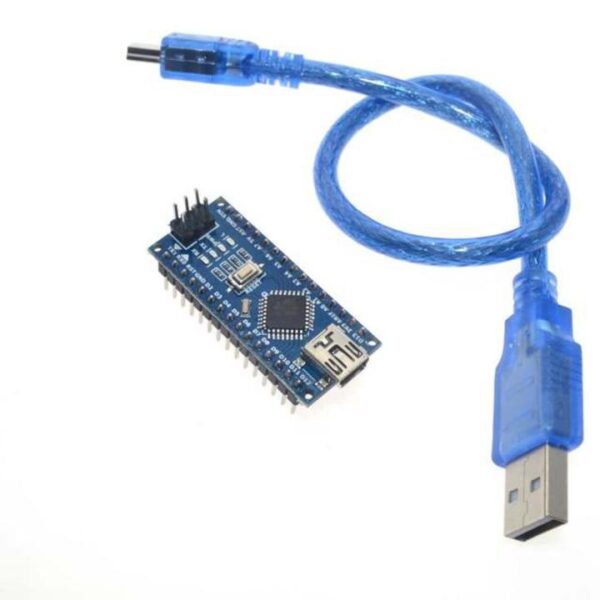 Nano Arduino Nano R3 Atmega328P Microcontroller With Usb Cable