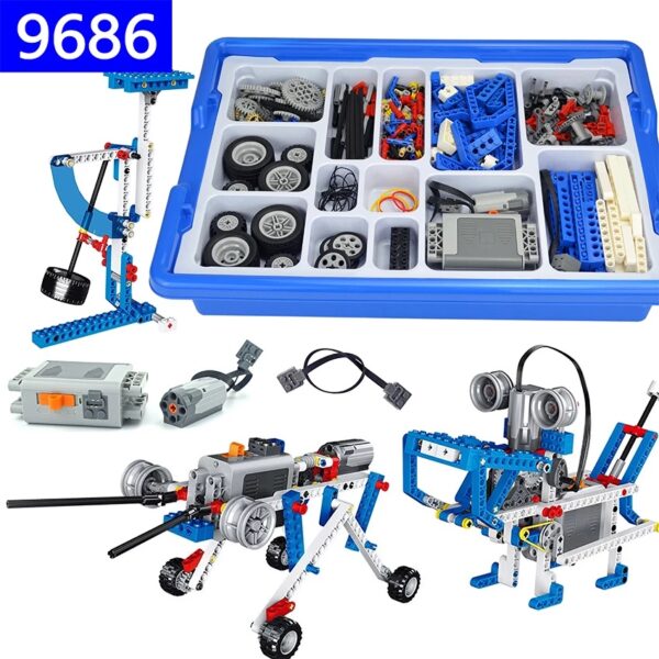 DIY Building Block Toys 9686 Sets High-Tech MOC Robot Technical Compatible LegOe 2.0 Robotics Brick STEM Education Children School