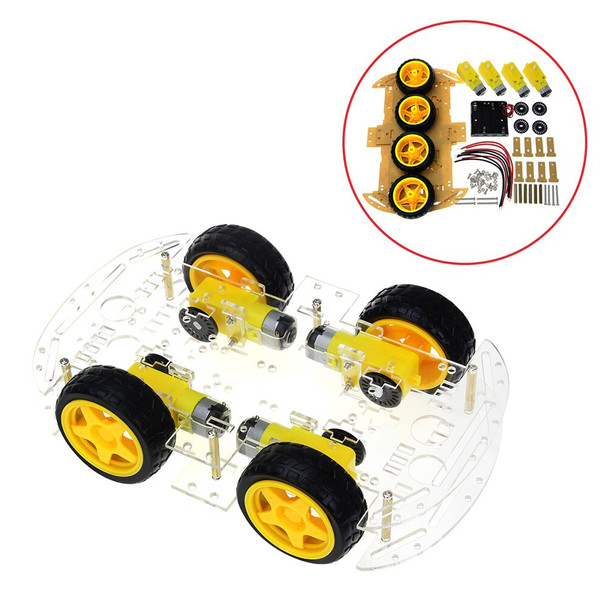 Smart Car 4 Wheel Robot Chassis