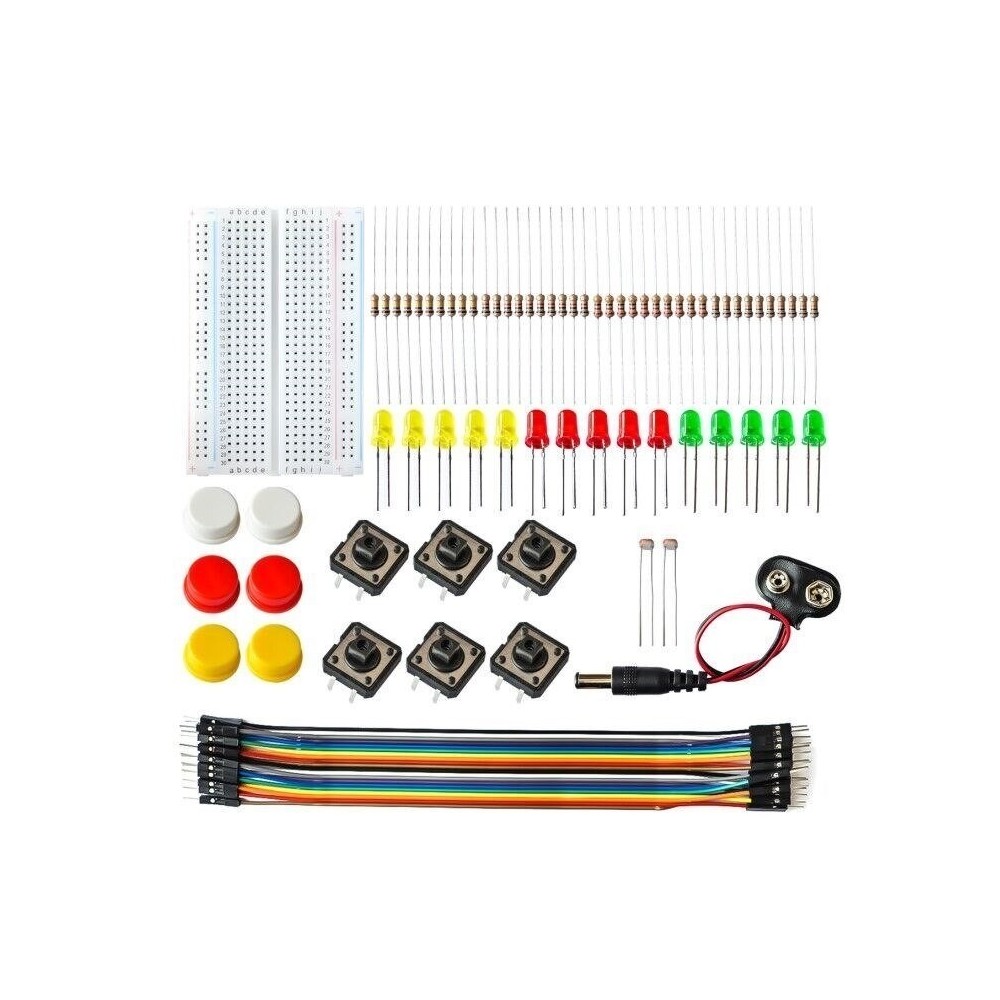 Starter Kit For arduino uno r3 mini Breadboard LED jumper wire button