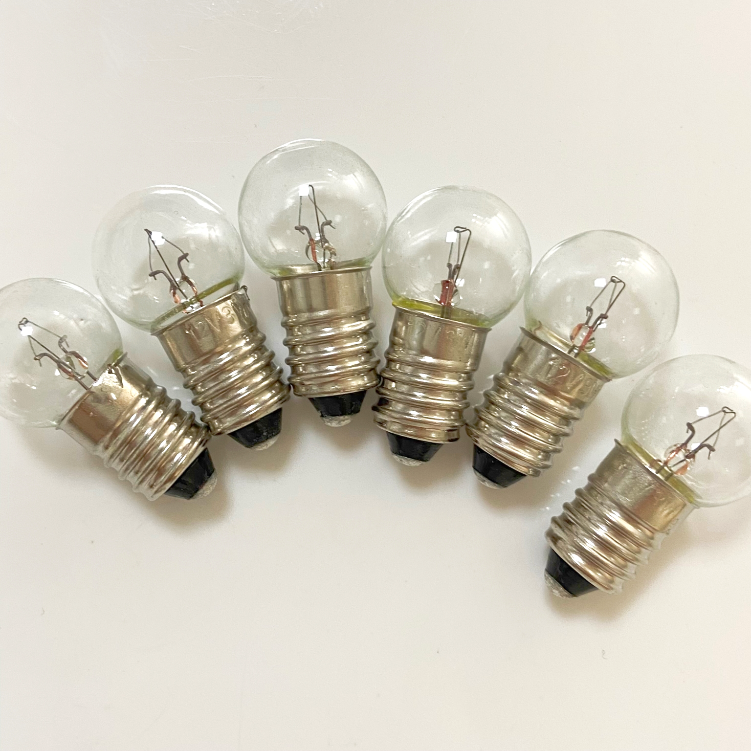 E10 Screw Base Mini Indicator Light Bulb 12V3W Equipment Meter Bulb