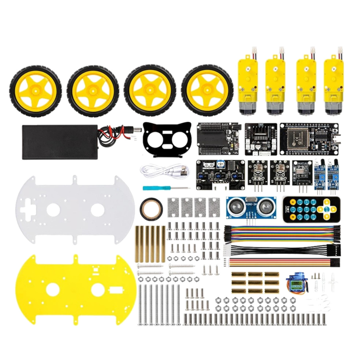 Esp32 robot kit package includes